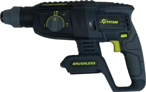Акумуляторний перфоратор TITAN PRH2621B-CORE BRUSHLESS з безщітковим мотором!