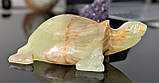 Фігурка черепахи натуральний камінь Онікс, фото 4