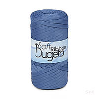Плоский шнур поліефірний Bugeto Soft Ribbon, колір Індіго