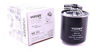Паливний фільтр (без водяного сеператора) Sprinter 906 2.2CDI с 05.2009- WUNDER FILTER WB 723