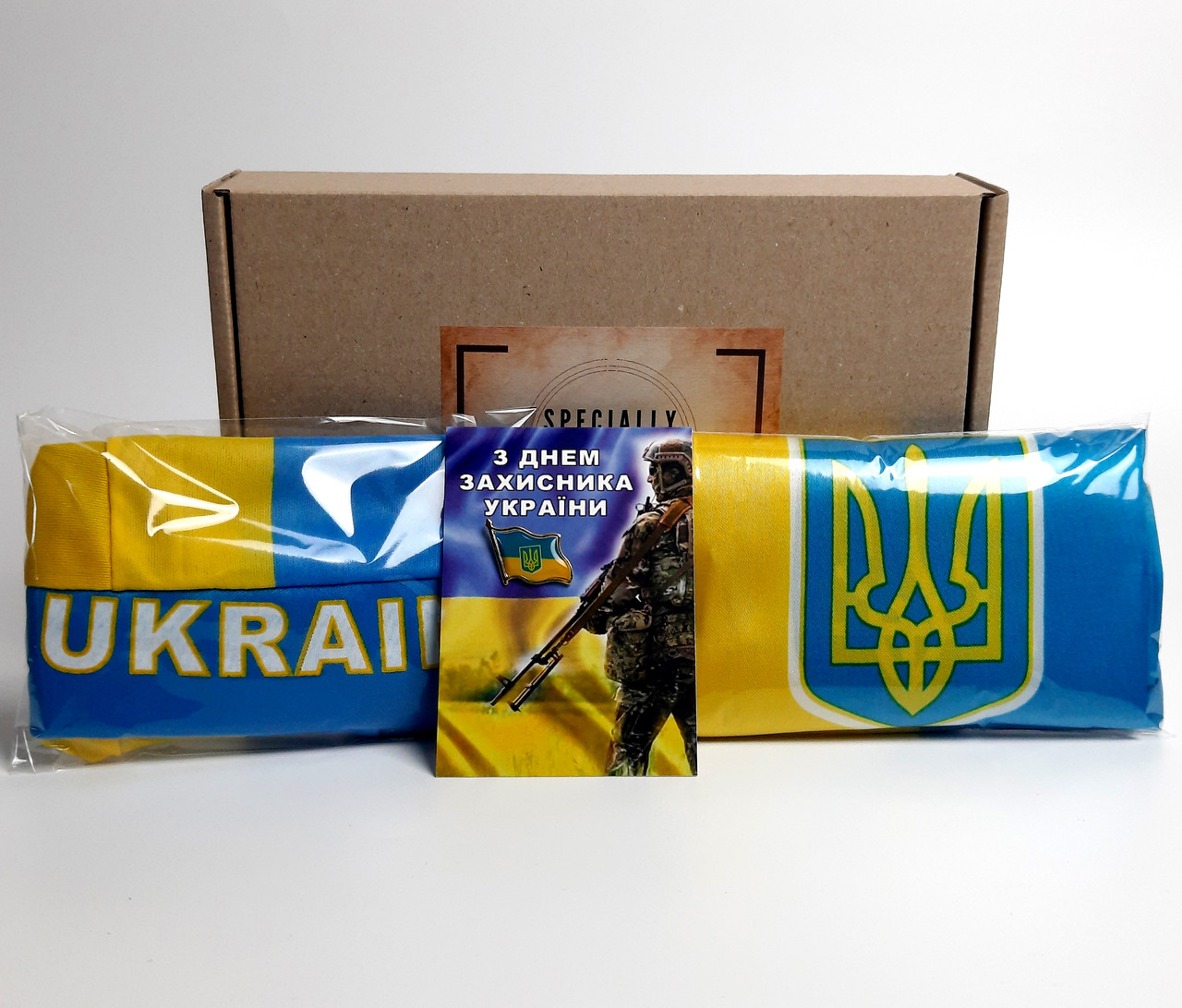Набір для чоловіка "Захисник України" - Оригінальний подарунок на День Козацтва - Подарунок на 14 жовтня