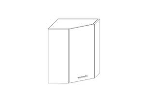 Тумба Софія Престиж супермат верх 55х71,8 кута Сокме