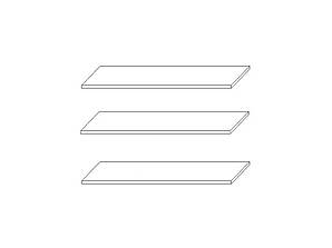 Набір полиць для шафи Сокме 3Д Франческа