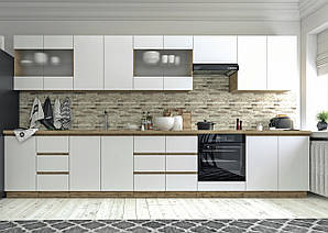 Кухня Софт пряма 1 пог. м Сокме