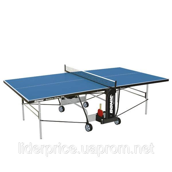 Теннисный стол Donic Outdoor Roller 800-5 зеленый - фото 2 - id-p1472455458