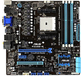 Материнська плата ASUS F2A55-M (FM2, A55, PCI-Ex16) VGA/ DVI / HDMI / USB 3.0/ SATA 3.0, фото 4
