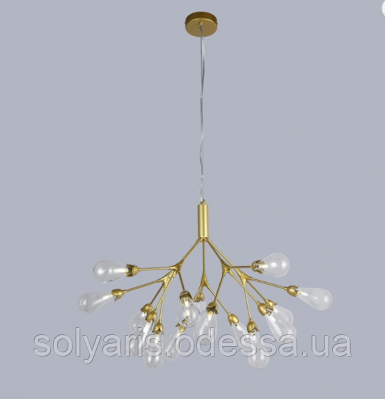 Люстра підвіс 918LP268-15 GD+CL, фото 1