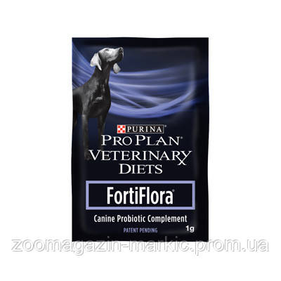 Пробіотик ФОРТИФЛОРА (PRO PLAN Fortiflora) для собак, пакетик 1 г (ID ...