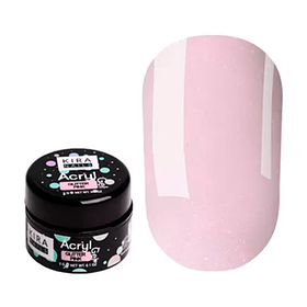 Kira Nails Acryl Gel - Pink Glitter, 15 г