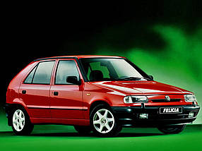 Амортизатор задній Skoda Felicia від 1994 р. оливний з двигуном 1,3 1,6 1,9 (Шкода Феліція), фото 3