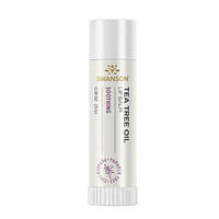 Бальзам для губ з олією чайного дерева, Swanson, Tea Tree Oil Lip Balm, 5 г