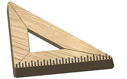 Пластикова форма 55 — Трикутник