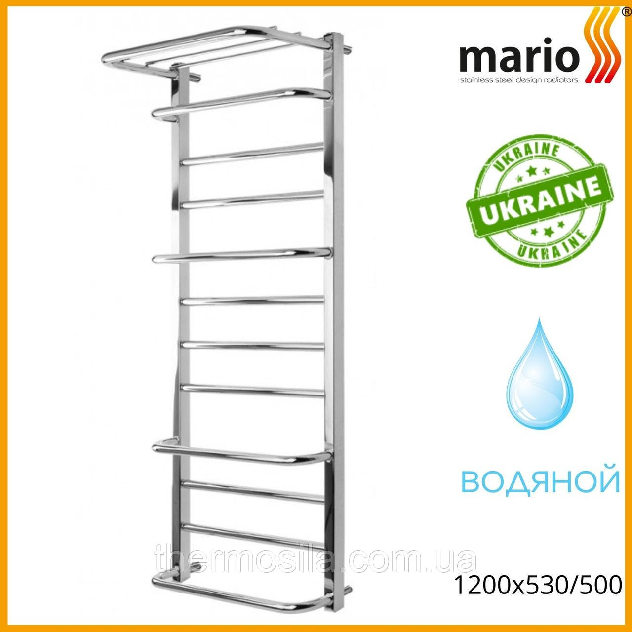 Рушникосушарка водяна Люксор 1200х530/500 Mario, фото 1