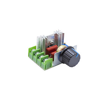 Регулятор обертів двигуна 2000W на симісторі BTA16-600B (Дімер), фото 1