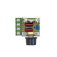 Регулятор обертів двигуна 2000W на симісторі BTA16-600B (Дімер), фото 4
