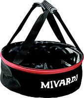 Складная Ведро для прикормки диаметр 40 см Mivardi "Groundbait Mixing Bag" (M-TMGB)