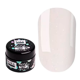 Kira Nails Acryl Gel Glitter Milk, 15 г