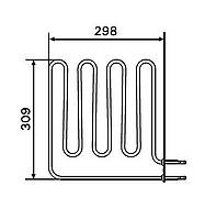 Тен для електрокам'янки  Vega 60/60E сауна Harvia ZSB-226 (2000W/230V)