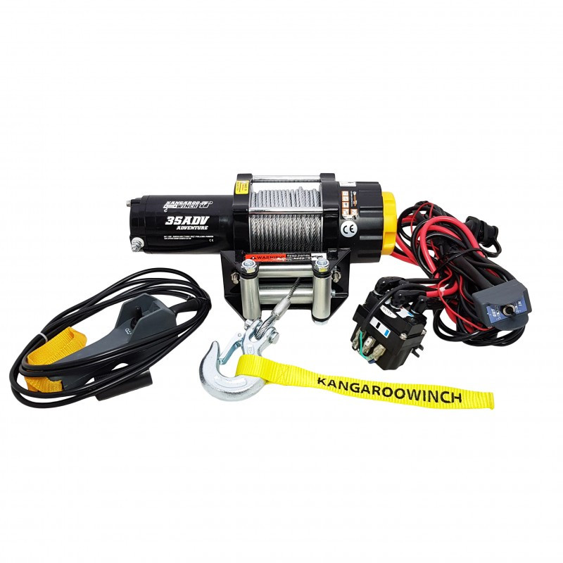 Лебедка для Квадроцикла Kangaroowinch K 3500 Lbs — Купить Недорого на ...