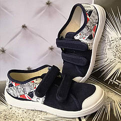 Кеди для хлопчика Waldi 12-491-1 сині р.30 останні!