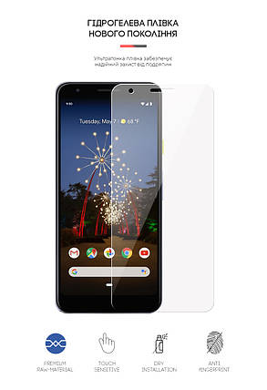 Гідрогелева плівка Armorstandart для Google Pixel 3a (ARM58477) прозора, фото 3