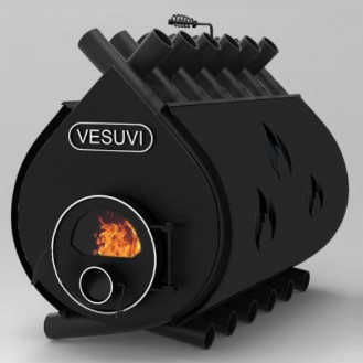 Піч Булерьян Vesuvi classic «04» зі склом та перфорацією, фото 1