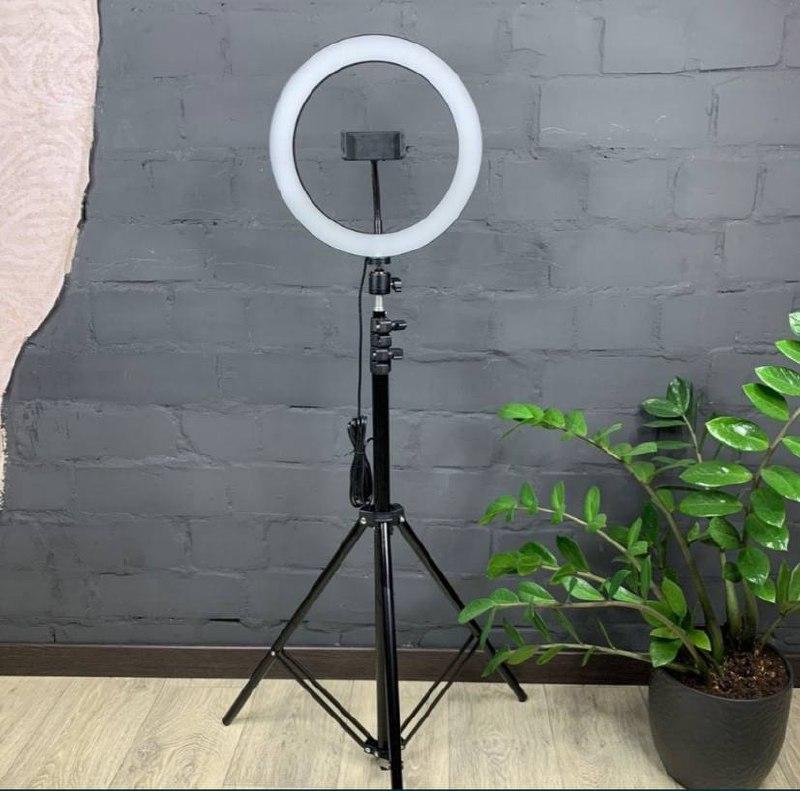 Кільцеві LED лампи + штатив 2.1 м