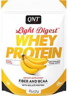 Комплексний протеїн QNT — Light Digest Whey Protein (500 грамів) banana/банан