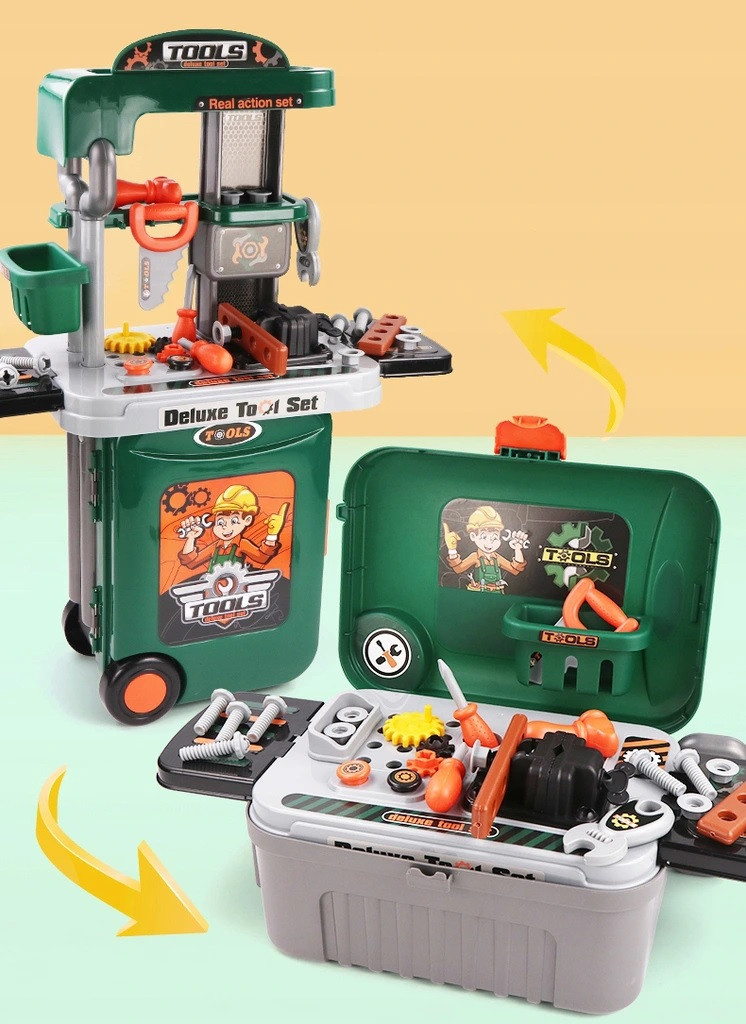 Deluxe tool cheap set toy