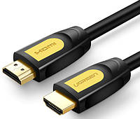 Кабель HDMI Ugreen v2.0 4K-60 Гц 1.5м 18 Гбит/с HDR 3D (HD101) 10128