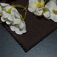 Ткань для мебели вязаный микро велюр Ола (Ola) коричневого цвета