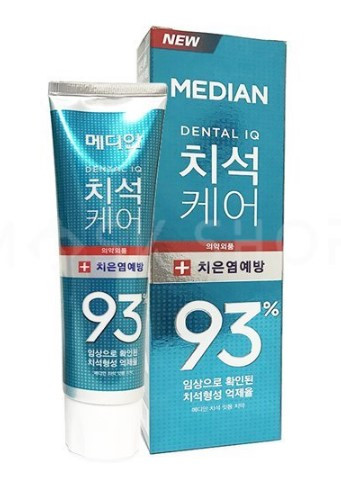 Зубна паста проти запалення ясен Median Dental Cosmetic Original 93% Захист від запалення ясен зелена 120 г