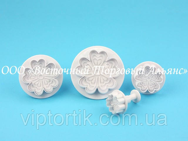 Плунжер з відбитком - Квітка ажурний, фото 1