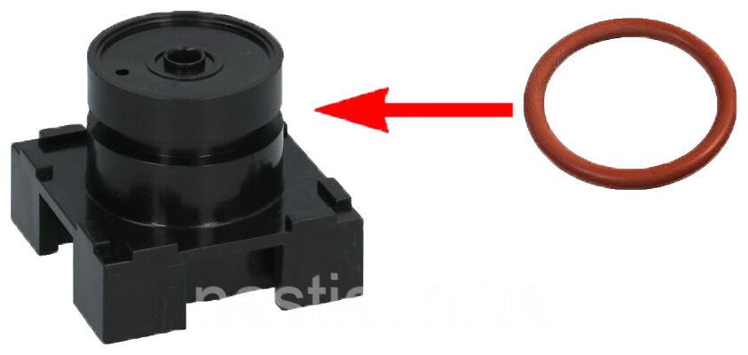 NM01.044 Гумовий ущільнювач(на поршень робочої групи, глянцева), OR 0320-40