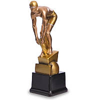 Награда спортивная плавание статуэтка наградная пловец SP-Sport 4607-B5