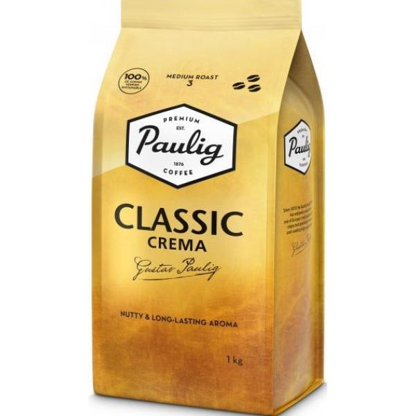 Кофе в зернах Paulig Classic Crema 1кг - фото 1 - id-p1093815720
