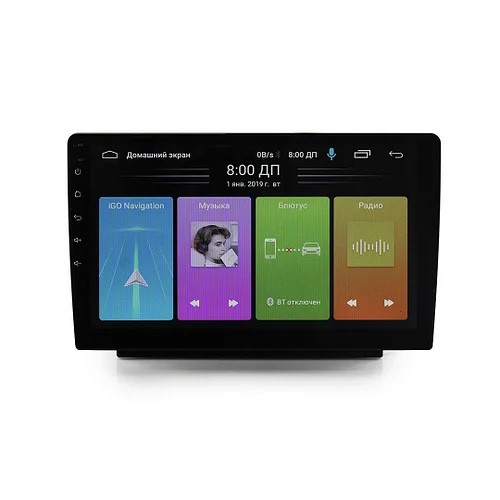 2din Магнітола 1088 — 10,1" Екран GPS / 2xUSB / 4Ядра / 1Gb Ram / Android