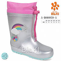 Гумові чоботи для дівчинки BiKi арт.A-B00859-A
