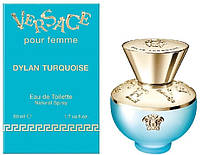 Оригінал Versace Dylan Turquoise pour Femme 50 ml ( Версаче Ділан тубероза ) туалетна вода EDT