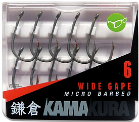 Гачки KORDA Kamakura Wide Gape №6