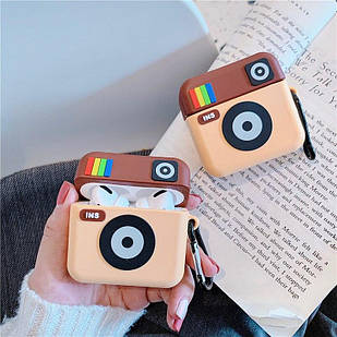 Чохол 3D для навушників AirPods Pro Інстаграм Instagram