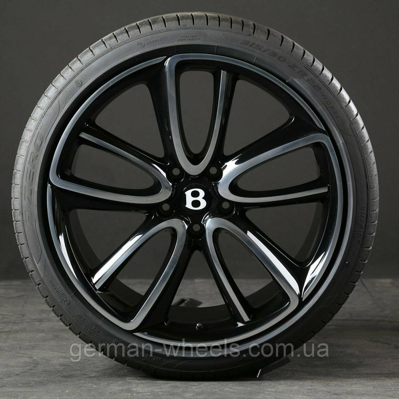 Оригінальні диски R22 Bentley Continental GT GTC 3S