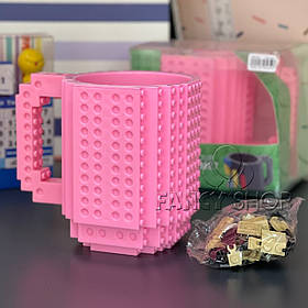 Чашка "Lego", рожева, Кружка "Лего"