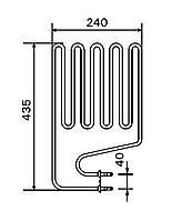 Тен для електрокам'янки  Club, Legend сауна Harvia ZSP-240 (2150W/230V)
