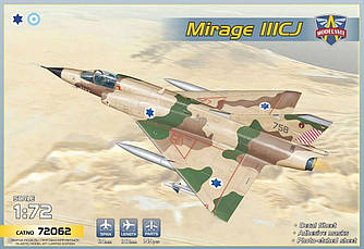 Mirage IIICJ 1/72 Modelsvit 72062