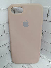 Чохол для iPhone 7/8 накладка бампер протиударний силіконовий Original Soft Touch pink sand
