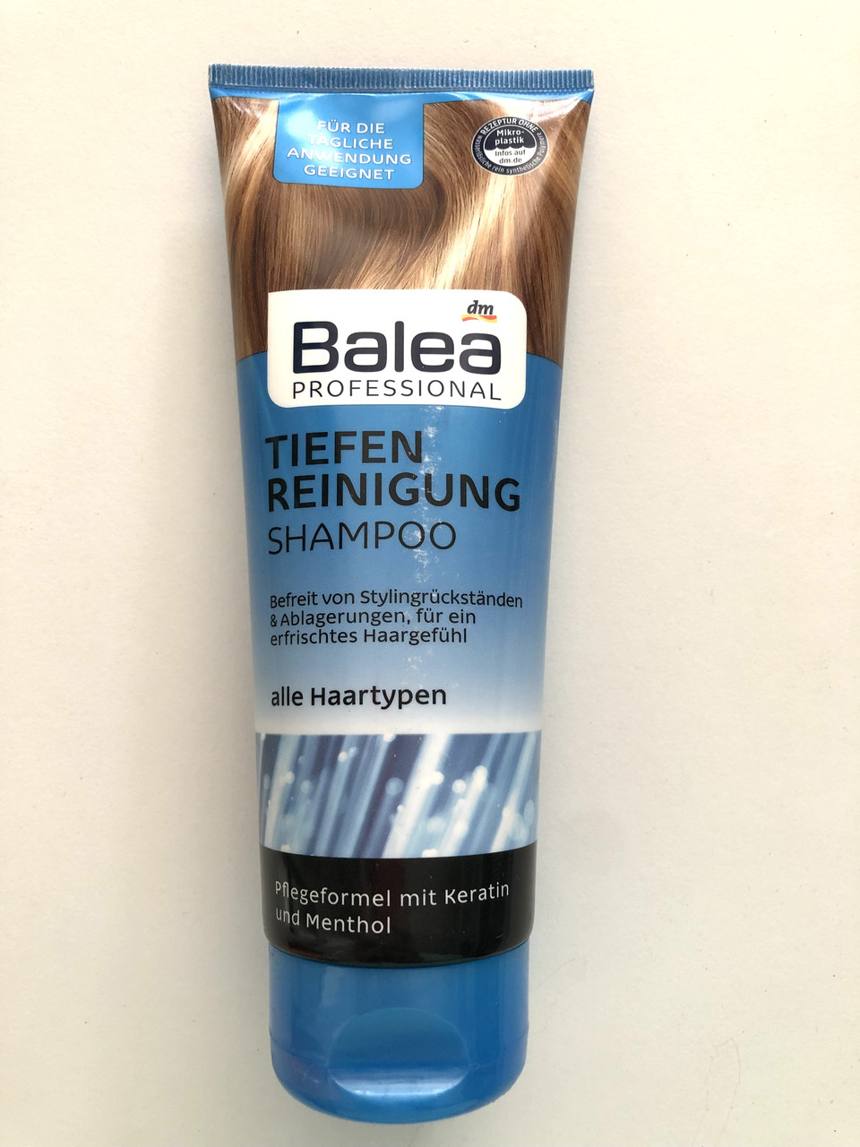 Шампунь для всіх типів волосся Balea Tiefen Reinigung, 250 ml