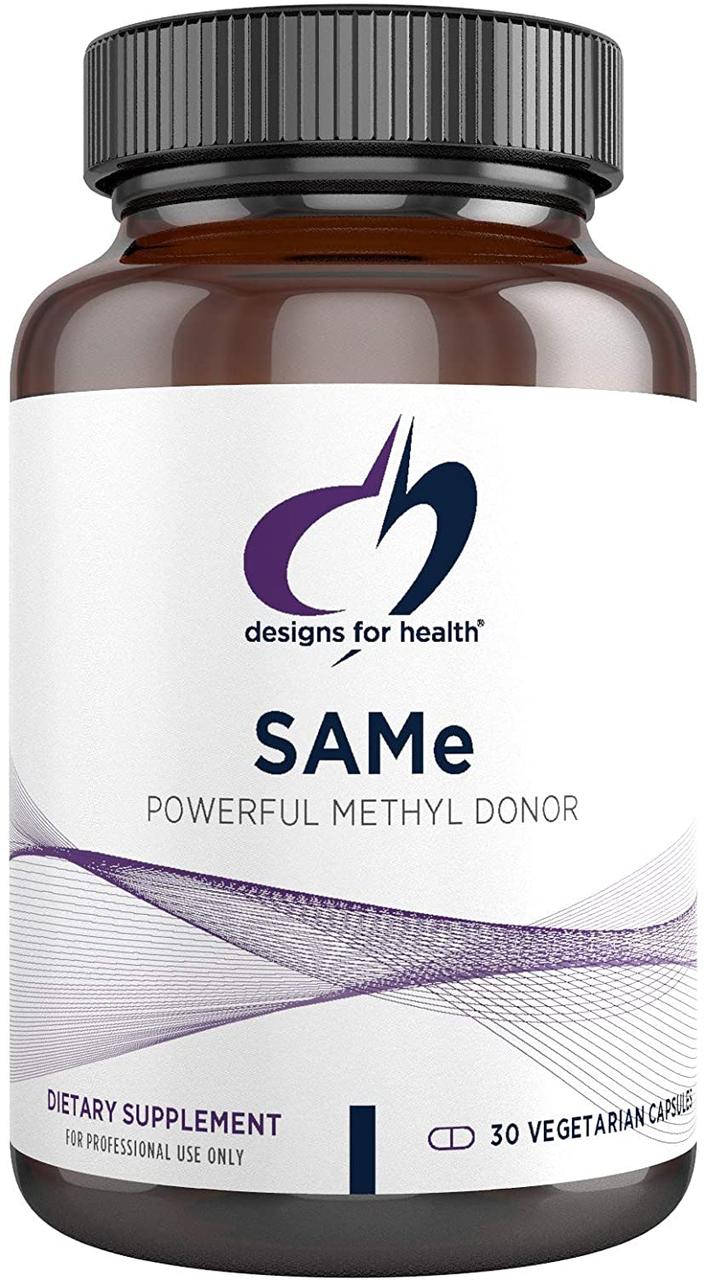 Designs for Health SAMe (S-Adenosylmethionine) / САМе 30 капсул