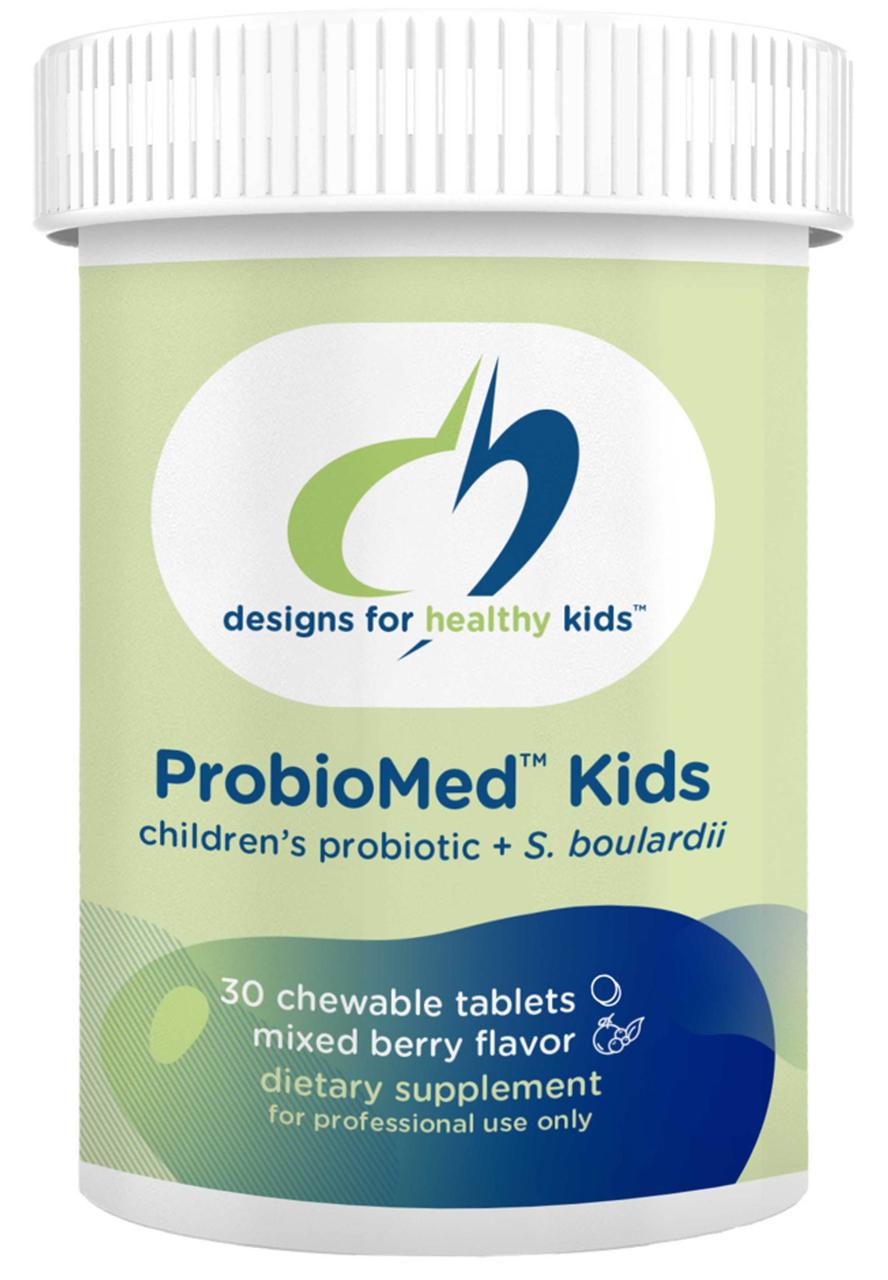 Designs for Health ProbioMed Kids / ПробиоМед пробіотик для дітей 30 жувальних таблеток
