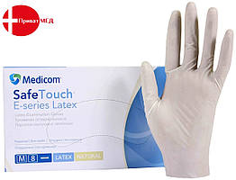 Рукавички латексні SafeTouch® E-Series опудрені S
